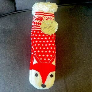 Shepra Critter Socks , Red